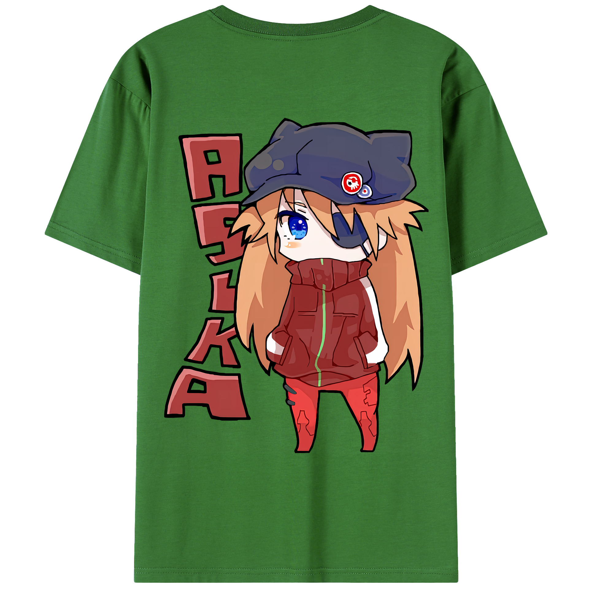 （画像用） EVA 新世紀エヴァンゲリオン レディース半袖Tシャツ(バックプリント)